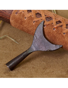 Fresa storica a punta di freccia forgiata a mano