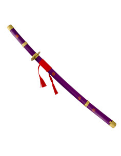 Enma decorativo katana lilla di One Piece, legno e... 2