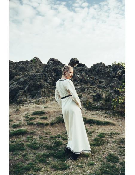 Abito lungo vichingo modello Brigida,...