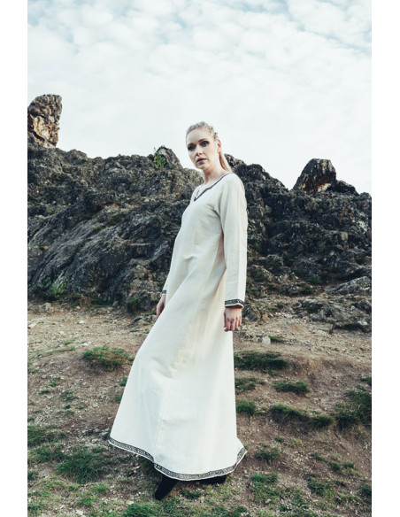 Abito lungo vichingo modello Brigida,...