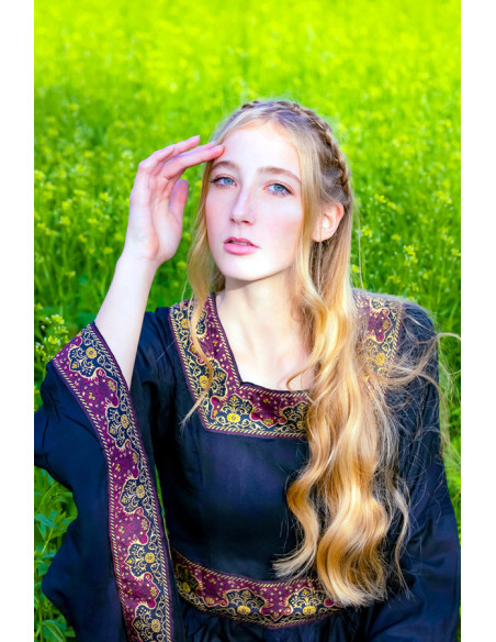 Abito da nobiltà medievale, nero