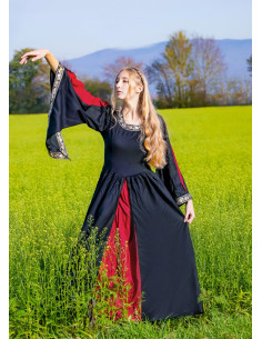 Abito da nobiltà, rosso-nero