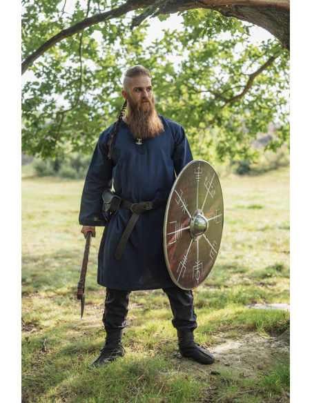 Tunica medievale Halvor, blu