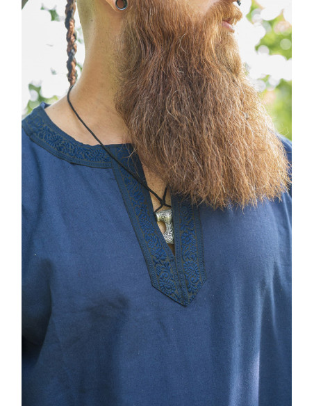 Tunica medievale Halvor, blu