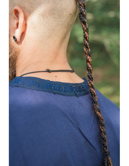 Tunica medievale Halvor, blu