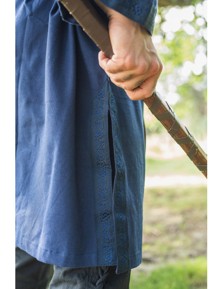 Tunica medievale Halvor, blu