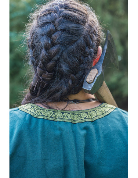 Tunica medievale Halvor, colore verde