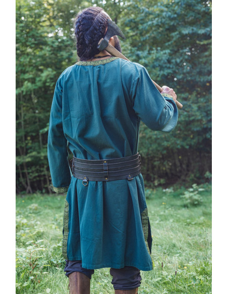 Tunica medievale Halvor, colore verde