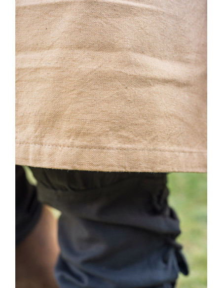 Tunica medievale Halvor, marrone miele