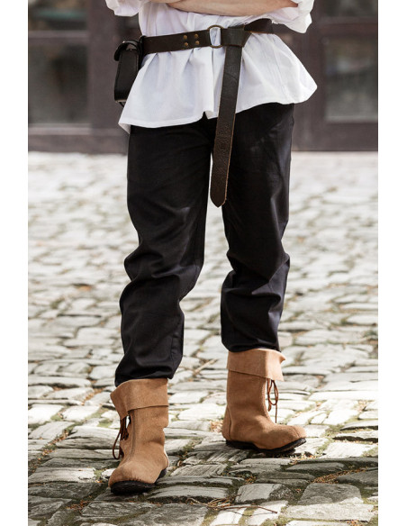 Pantaloni medievali NERI unisex con...