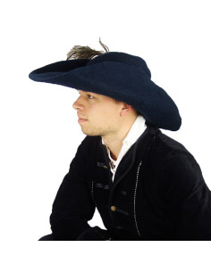 Cappello in feltro di lana nero modello Pieter 2