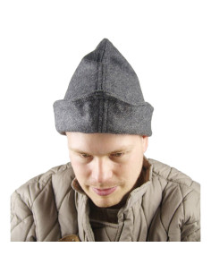 Cappello Robin Hood in lana grigia 2