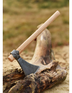 Ascia vichinga di Ragnar, Svezia Danimarca 9° secolo, in metallo e legno,  dimensioni 60 cm, Denix 605 replica non funzionale Economici, prezzi e  offerte