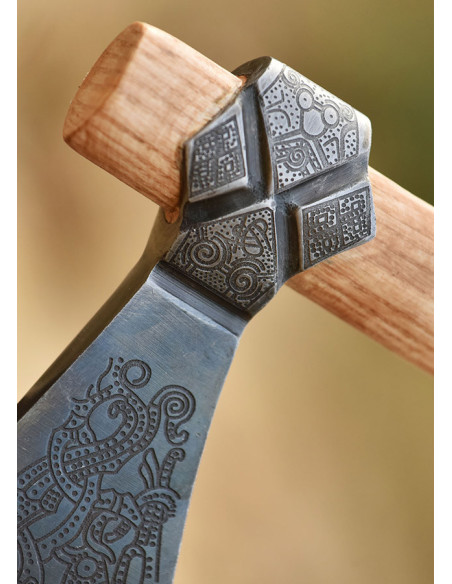 Ascia vichinga tipo Mammen, smussata