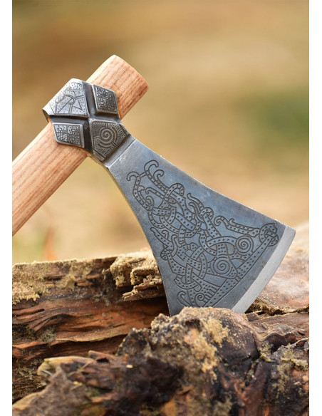 Ascia vichinga tipo Mammen, smussata