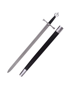 Spada con elsa irlandese con pomo ad anello, XVI secolo