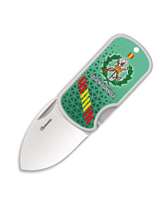 Coltello Spanish Legion 3D con clip, lama 4 cm