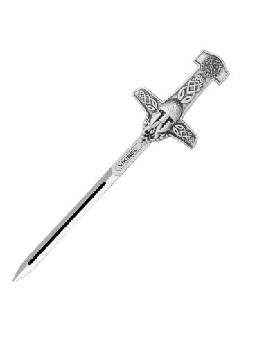 Mini-spada dei guerrieri vichinghi, 17,3 cm.