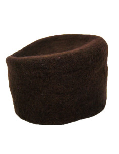Cappello in feltro di lana modello Hans, colore marrone