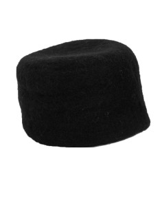 Cappello in feltro di lana modello Hans, colore nero 2