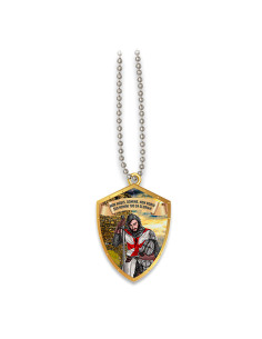 Ciondolo scudo Cavaliere Templare e la sua leggenda