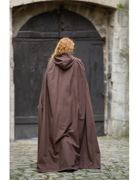 Erna mantello medievale in cotone con...
