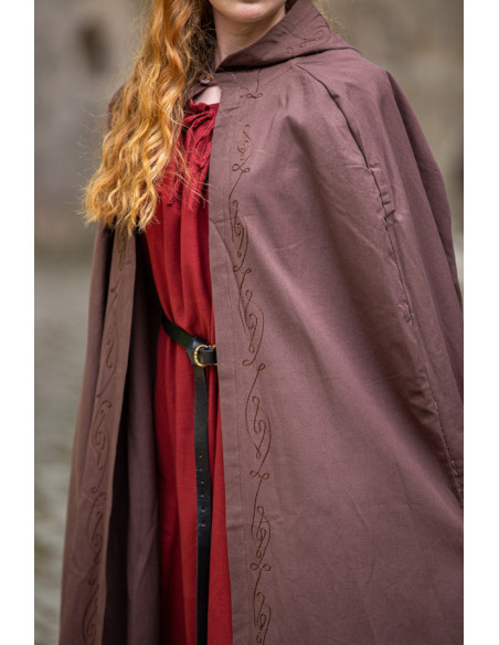 Erna mantello medievale in cotone con...