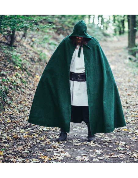 Mantello medievale lungo modello...