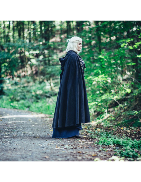 Mantella medievale con ricamo modello...