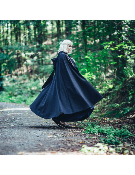 Mantella medievale con ricamo modello...