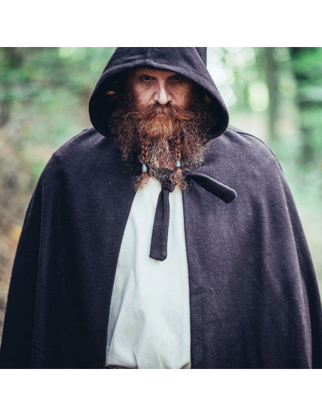 Mantello medievale lungo modello...