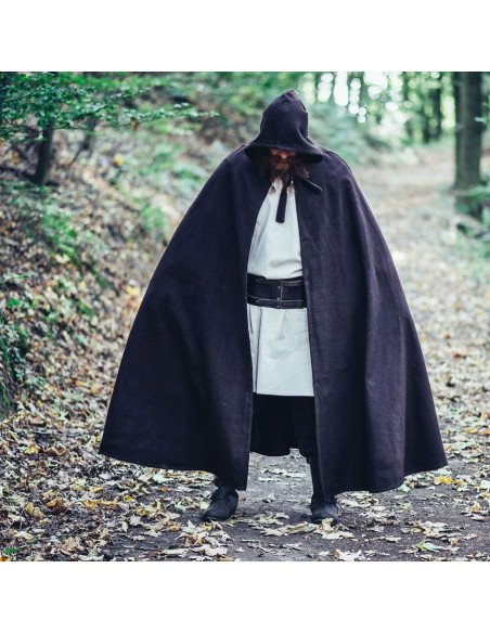 Mantello medievale lungo modello...