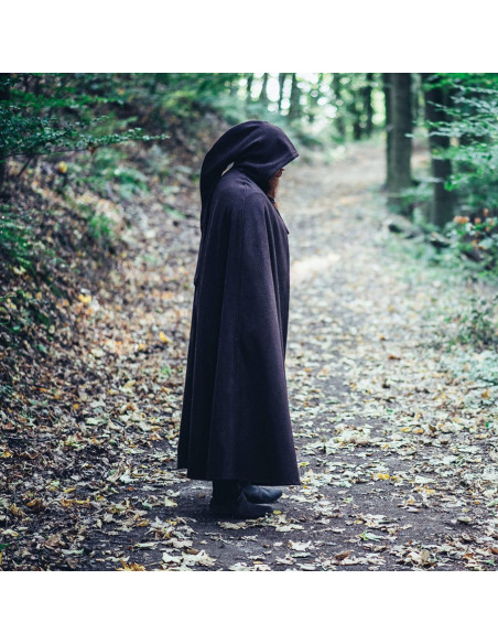 Mantello medievale lungo modello...
