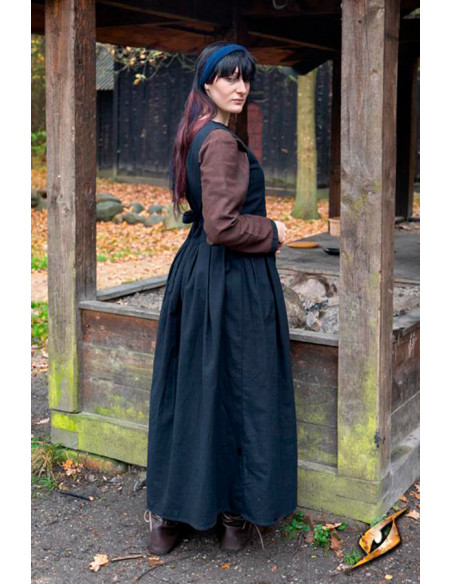 Abito medievale contadina Adelina in...