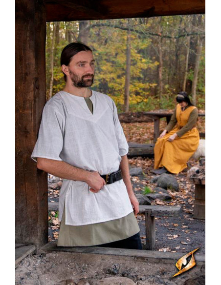 Camicia medievale Jolner in cotone...
