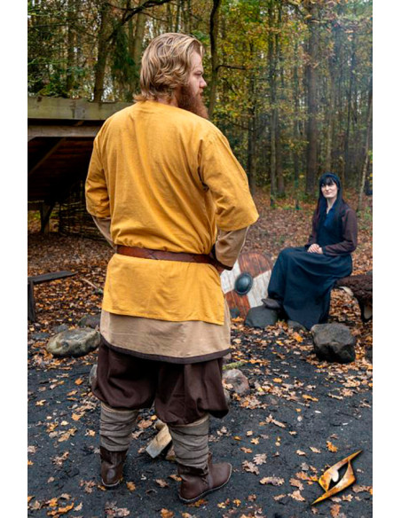 Camicia medievale Jolner in cotone...