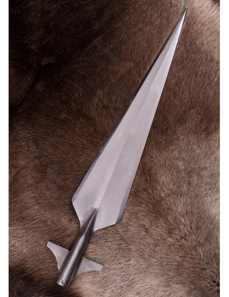 Punta di lancia medievale alata,...