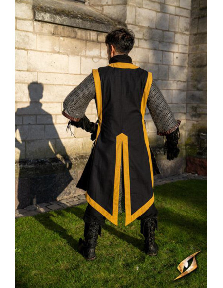 Tabardo medievale Clemente bicolore,...