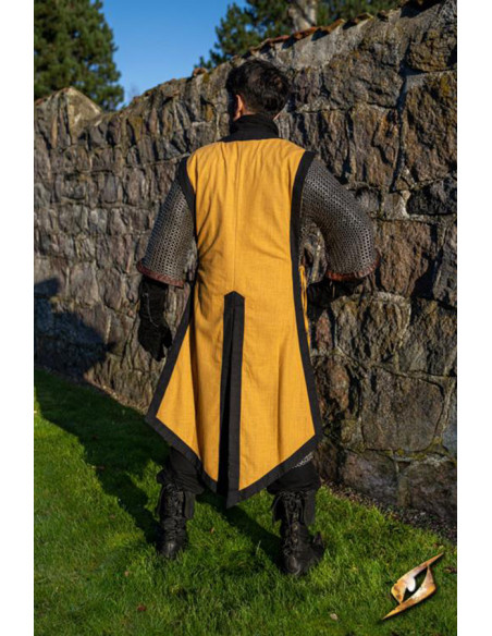 Tabardo medievale Clemente bicolore,...