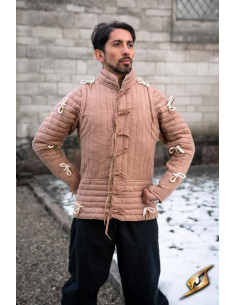 Gambero imperiale con maniche, beige