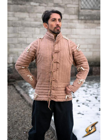 Gambero imperiale con maniche, beige