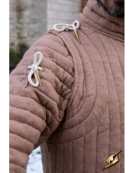 Gambero imperiale con maniche, beige