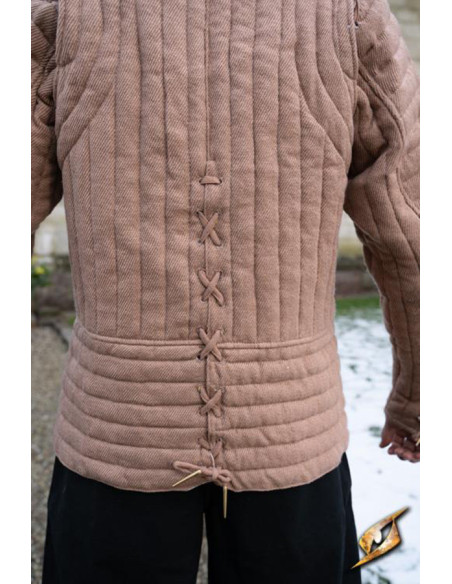 Gambero imperiale con maniche, beige