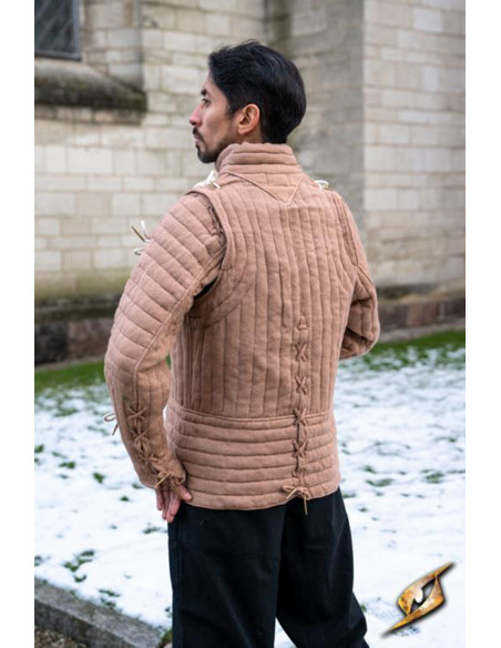 Gambero imperiale con maniche, beige