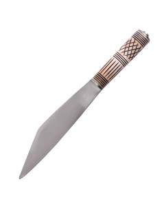 Pugnale Viking Seax con manico in osso 2