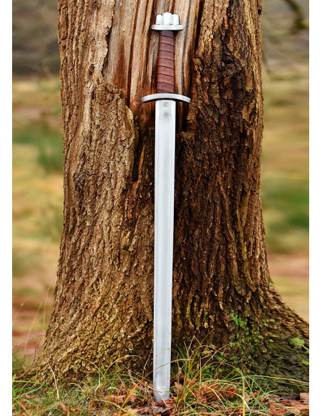 Spada vichinga con pomo a 3 lobi per...