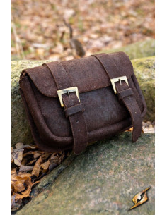 Grande borsa da guerriero medievale in vari colori, 19,5...