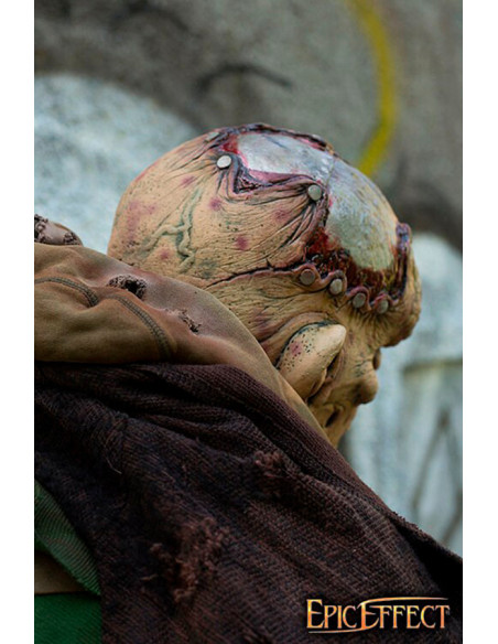 Maschera mostro mutante in pelle chiara