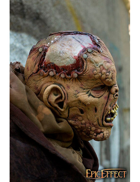 Maschera mostro mutante in pelle chiara