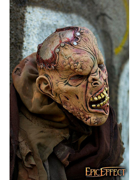 Maschera mostro mutante in pelle chiara